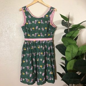 ModCloth Lemonade Print Dress